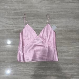 Negative eclipse washable silk cami